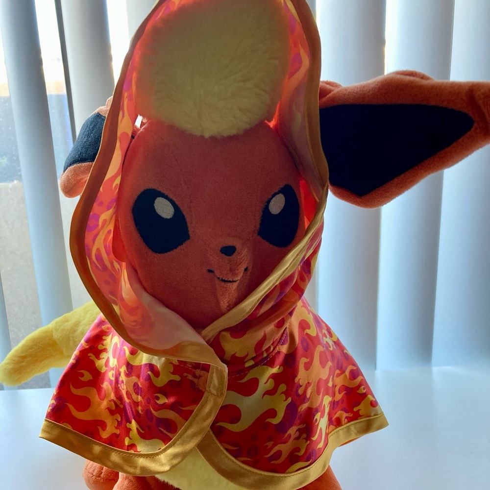 Build A Bear Flareon Pokemon Plush SOLD